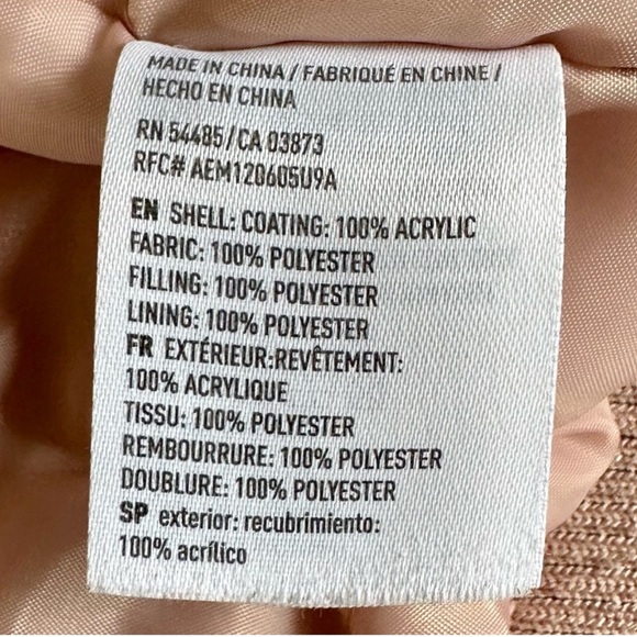 American Eagle Outfitters Pink Bomber Jacket - Picture 5 of 5